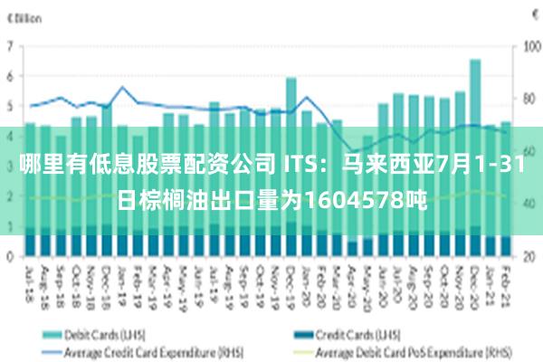 哪里有低息股票配资公司 ITS：马来西亚7月1-31日棕榈油出口量为1604578吨