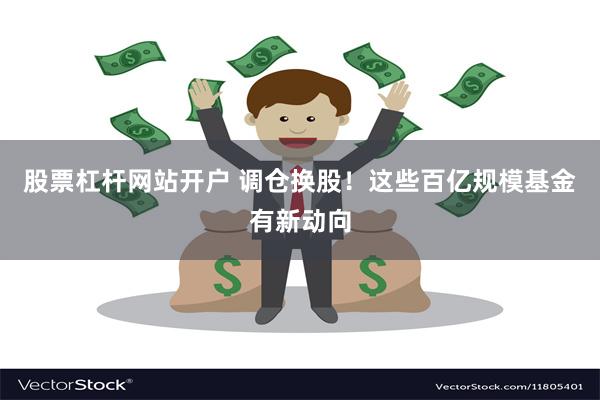 股票杠杆网站开户 调仓换股！这些百亿规模基金有新动向